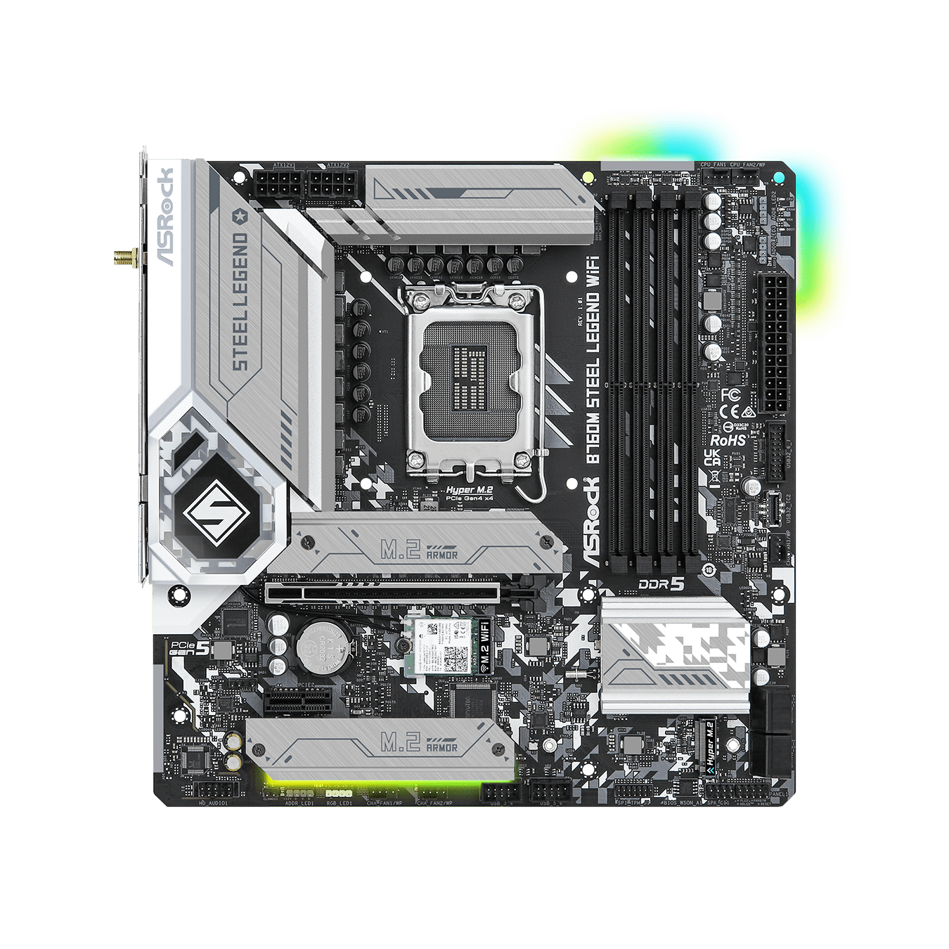 B760M Steel Legend WiFi | ASRock(アスロック) LGA1700 Intel® B760