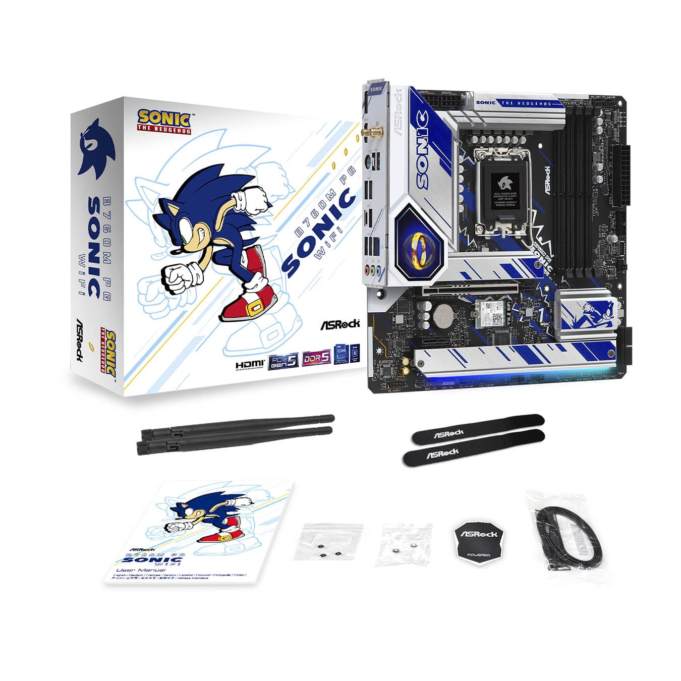 B760M PG SONIC WiFi | ASRock(アスロック) LGA1700 Intel® B760 Micro
