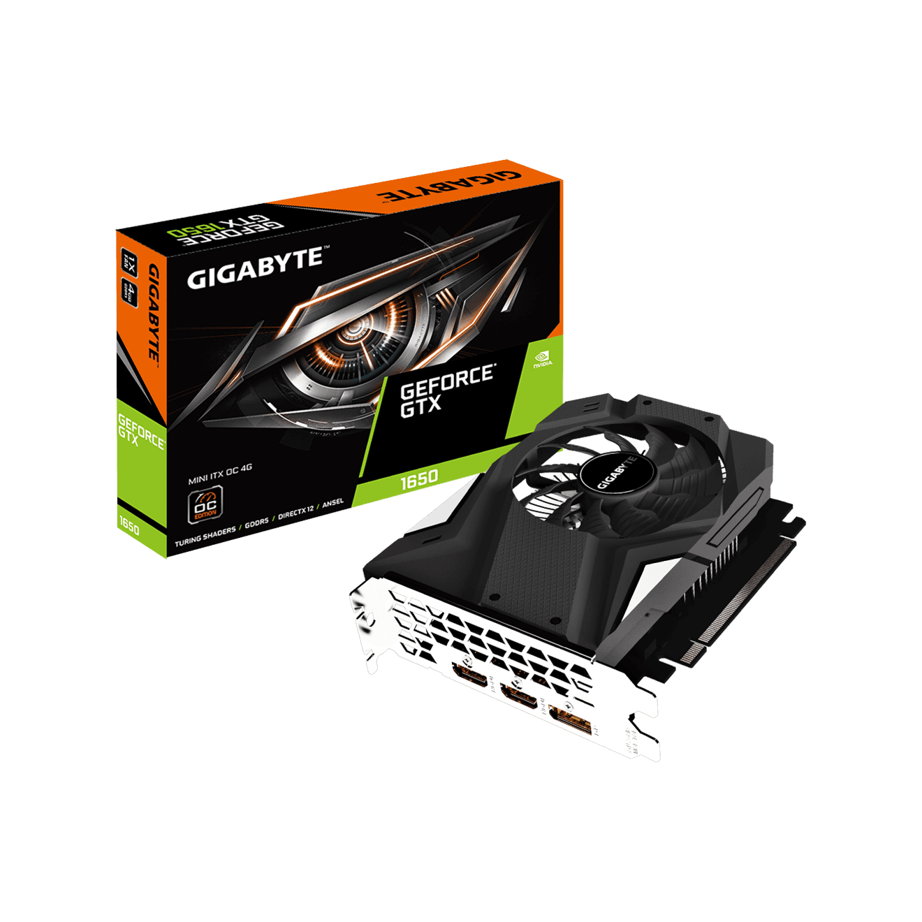 GIGABYTE製 GeForce GTX1650 LP グラボ【箱付き】 GIGABYTE製 GeForce