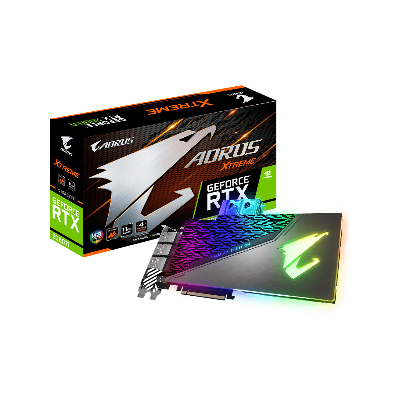 GV-N208TAORUS X WB-11GC | GIGABYTE NVIDIA GEFORCE RTX 2080 Ti 搭載