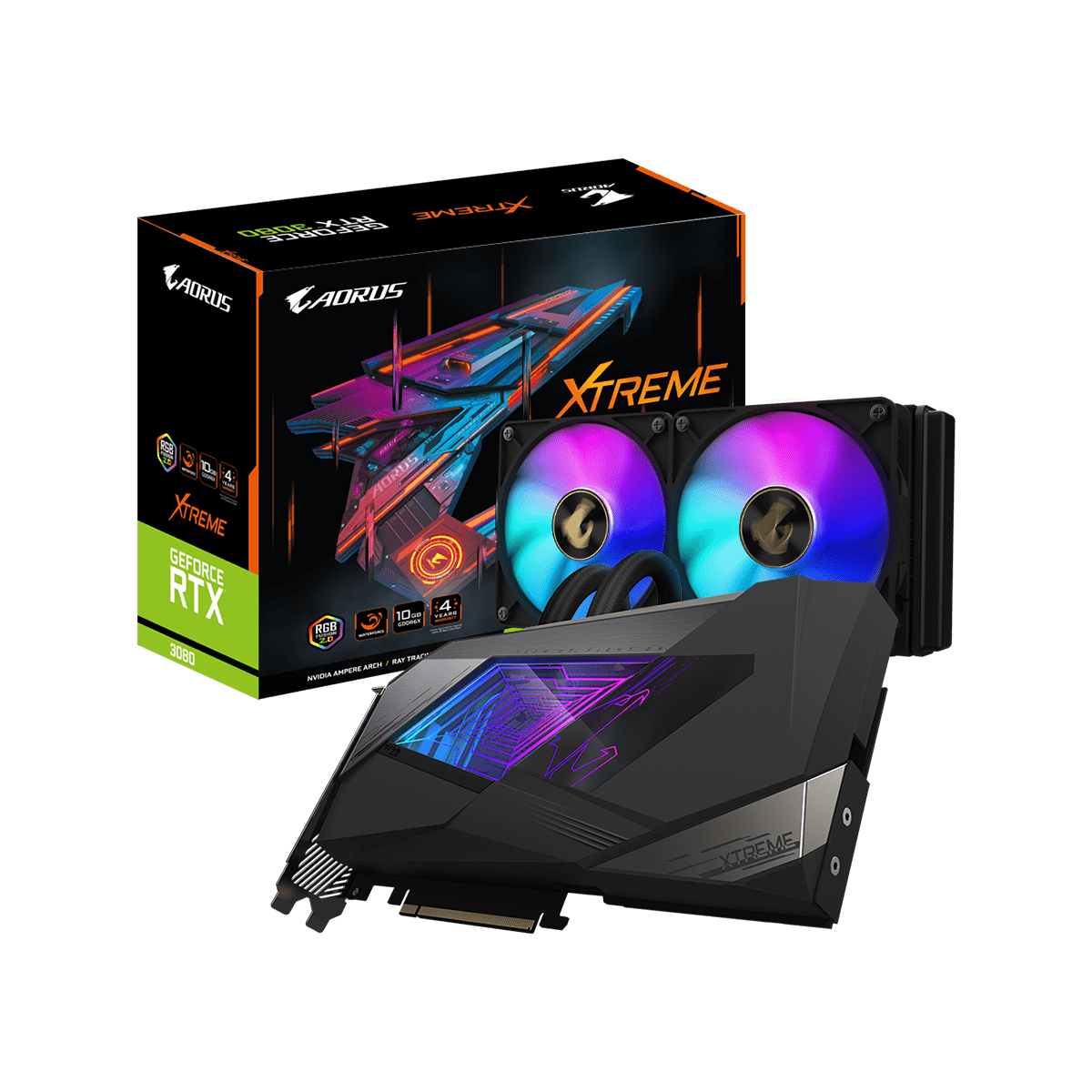 GV-N3080AORUSX W-10GD R2.0 | GIGABYTE NVIDIA GEFORCE RTX 3080 搭載