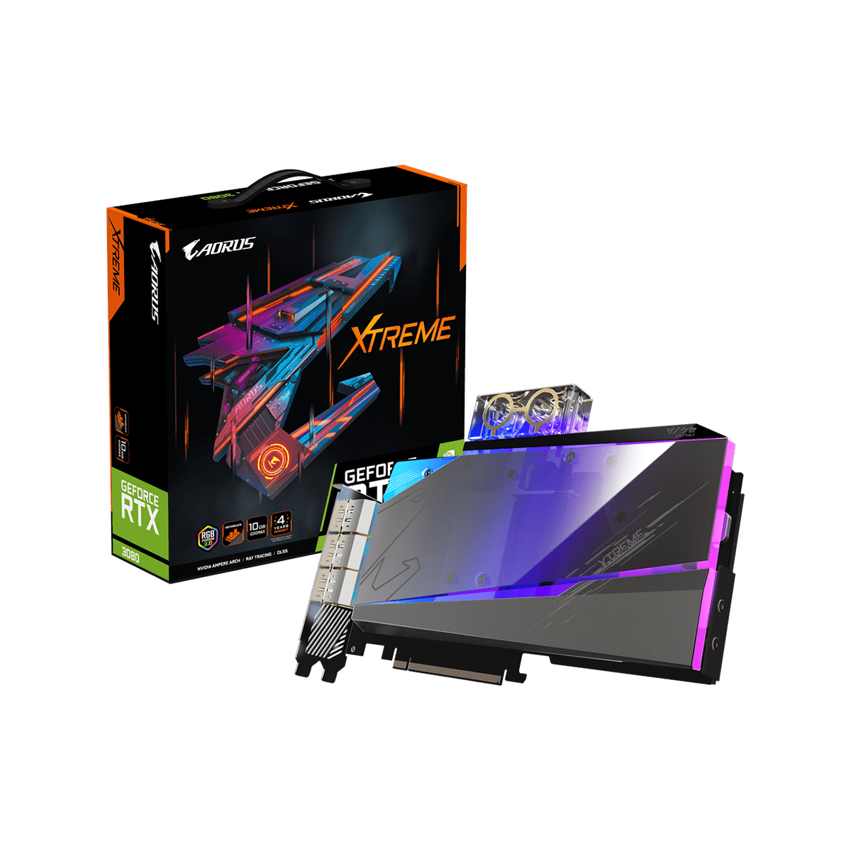 GV-N3080AORUSX WB-10GD R2.0 | GIGABYTE NVIDIA GEFORCE RTX 3080