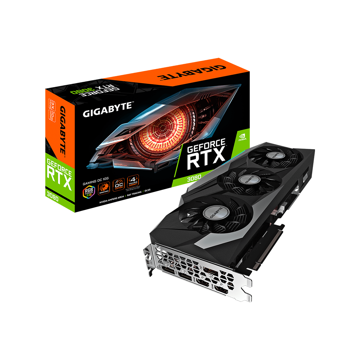 GV-N3080GAMING OC-10GD R2.0 | GIGABYTE NVIDIA GEFORCE RTX 3080