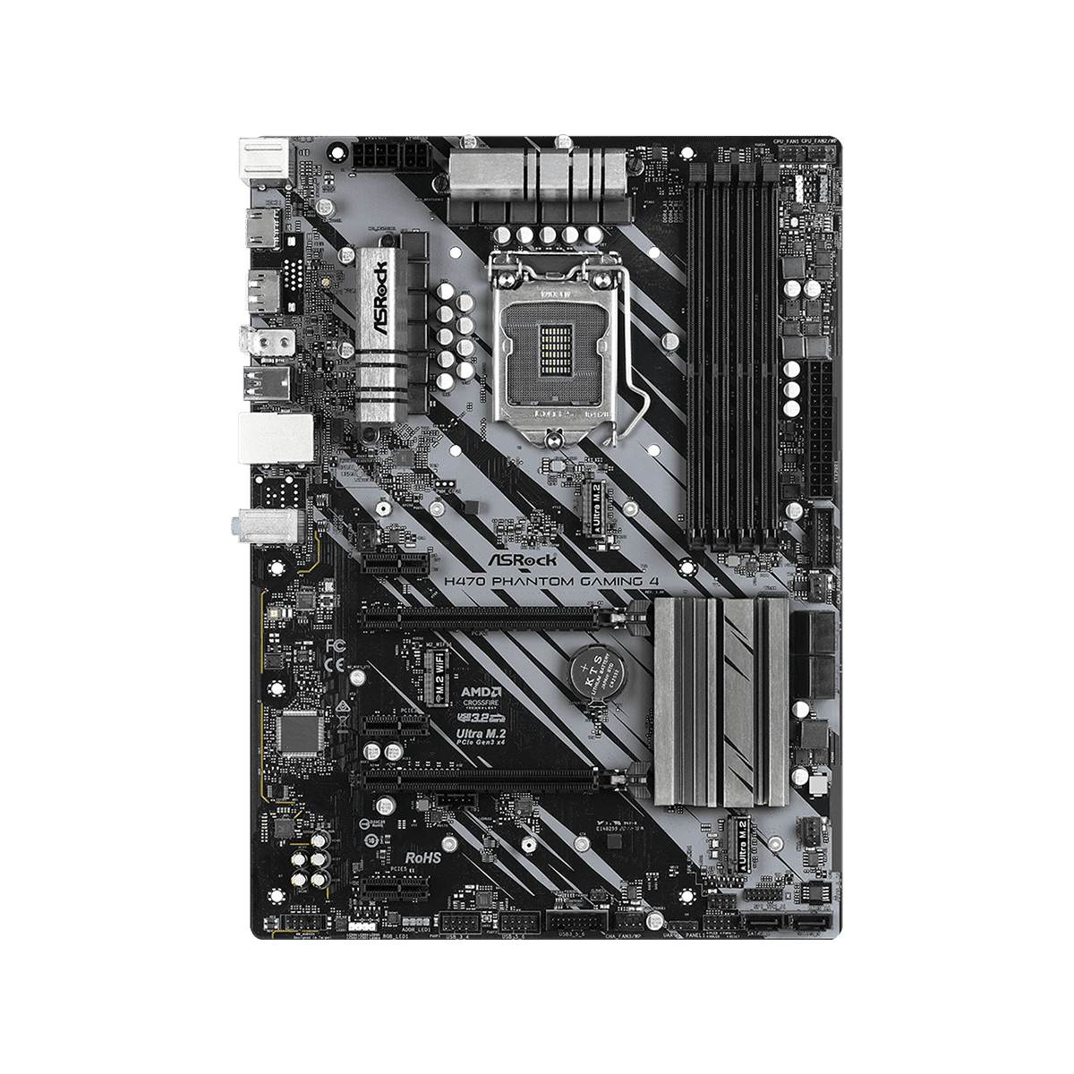 H470 Phantom Gaming 4 | ASRock(アスロック) LGA 1200 Intel H470 ATX