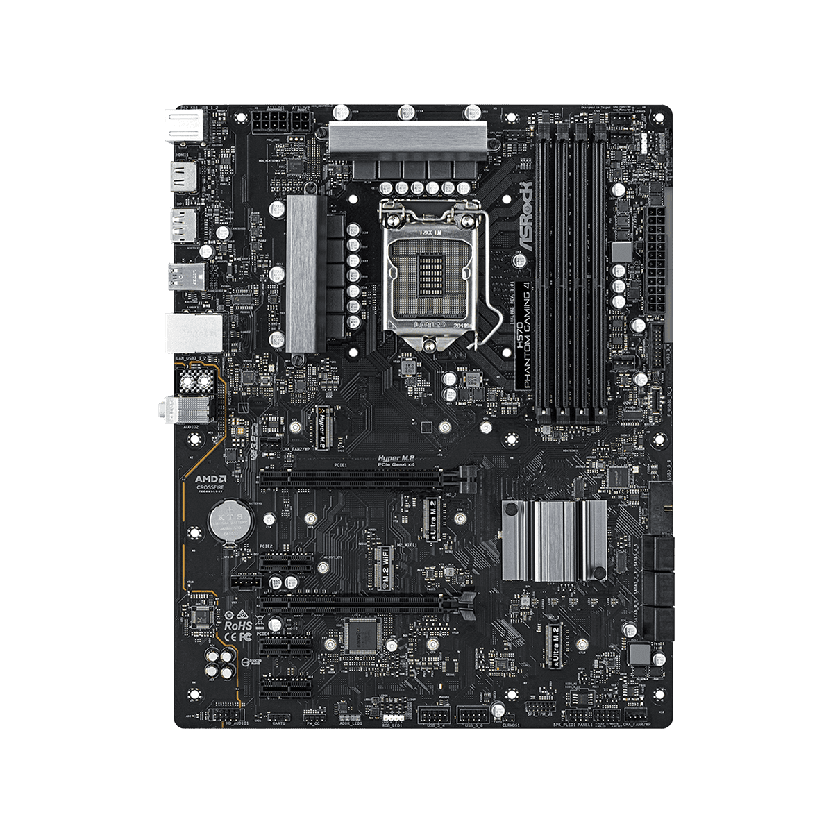 H570 Phantom Gaming 4 | ASRock(アスロック) LGA 1200 Intel H570 ATX
