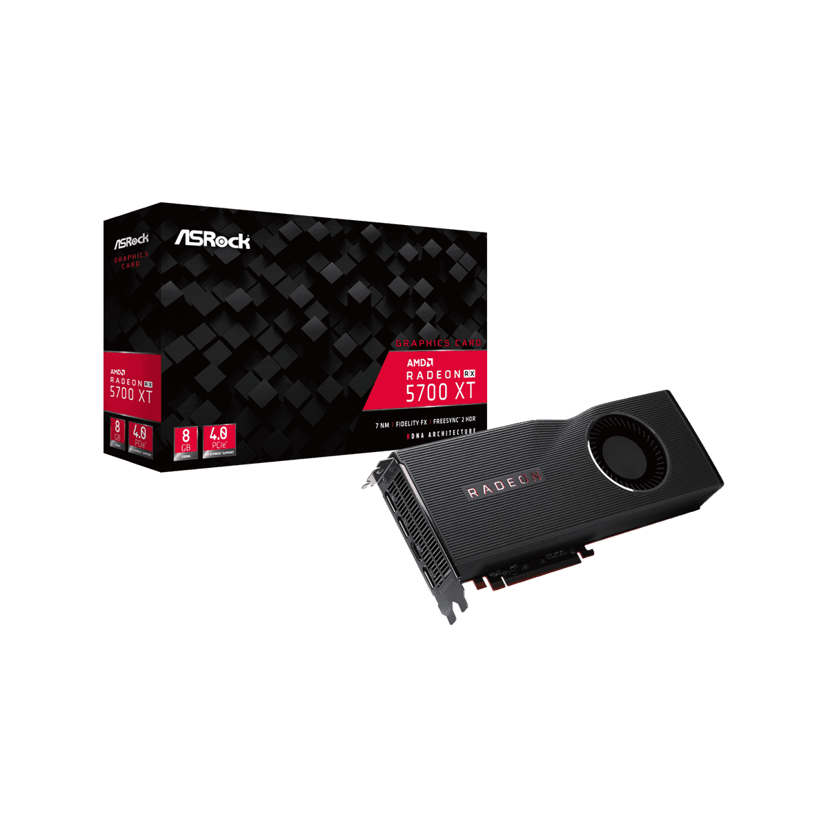 Radeon RX 5700 XT 8G | ASRock(アスロック) Radeon RX 5700 XT 搭載