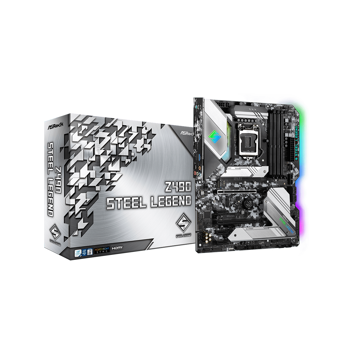 Z490 Steel Legend | ASRock(アスロック) LGA 1200 Intel Z490 ATX