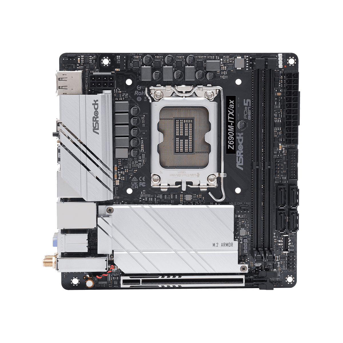 Z690M-ITX/ax | ASRock(アスロック) LGA 1700 Intel Z690 Mini-ITX
