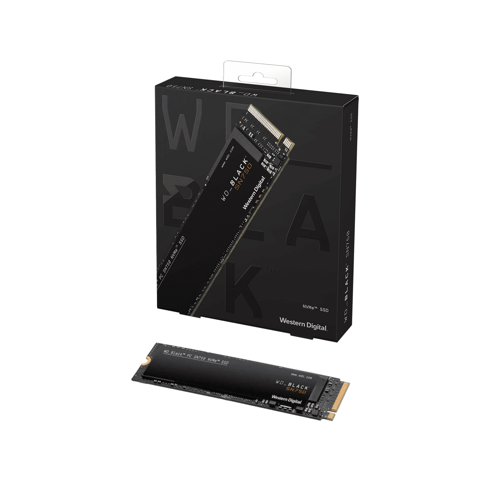 WDS100T3X0C | WesternDigital WD Black SN750 ゲーミング向け M.2