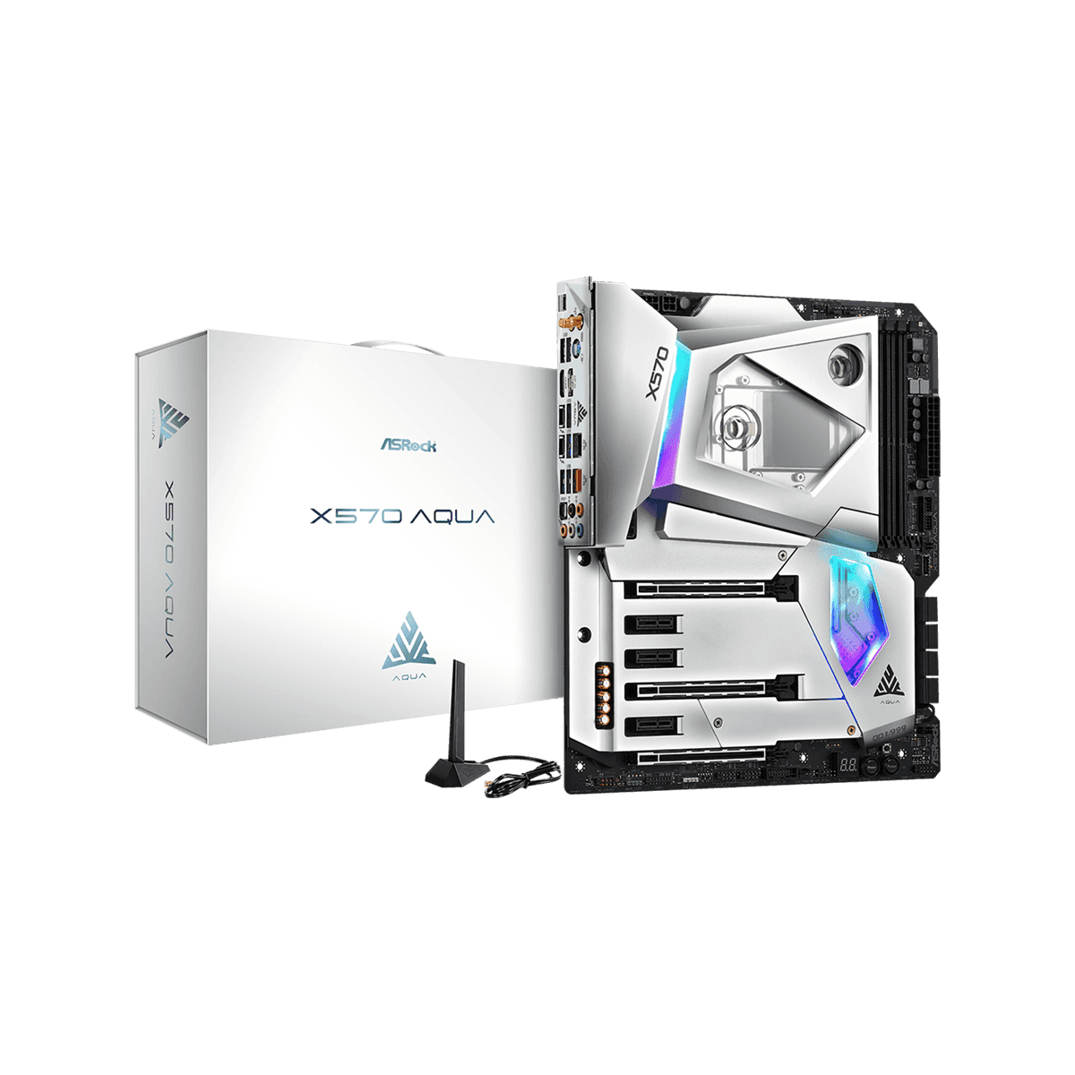 X570 AQUA | ASRock(アスロック) SocketAM4 AMD X570 E-ATX 水冷