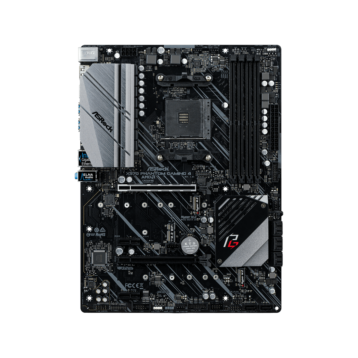 X570 Phantom Gaming 4 | ASRock(アスロック) Socket AM4 AMD X570 ATX