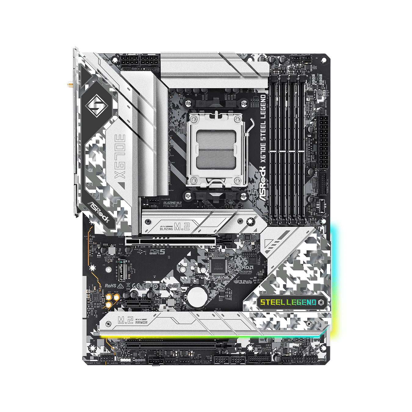 X670E Steel Legend | ASRock(アスロック) Socket AM5 AMD X670E ATX