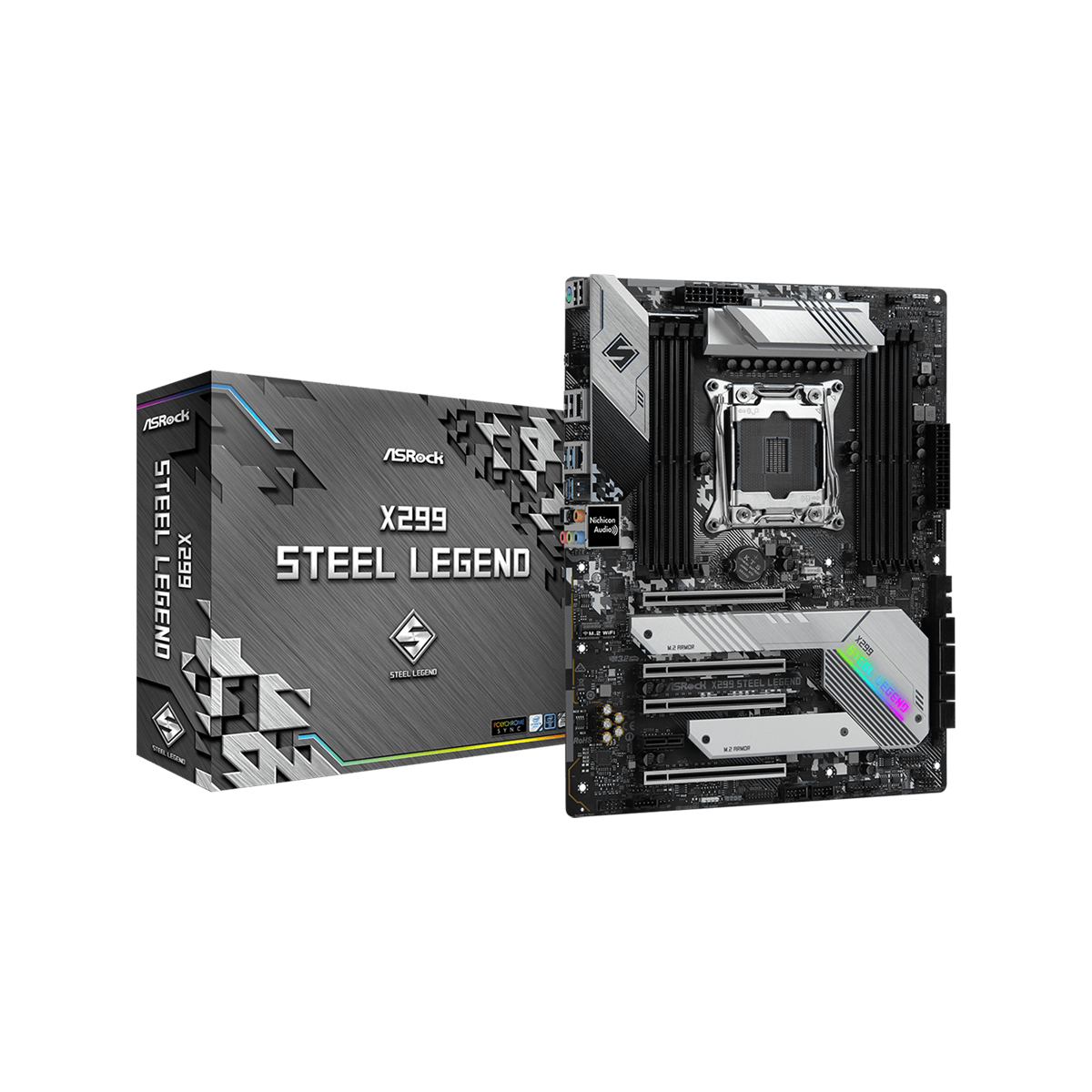 X299 Steel Legend | ASRock(アスロック) LGA2066 Intel X299 ATX