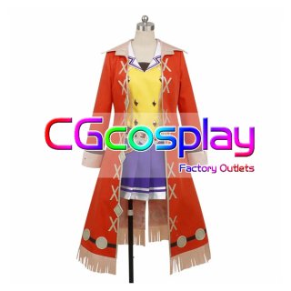 ウマ娘プリティーダービー バンブーメモリー 勝負服 コスプレ衣装