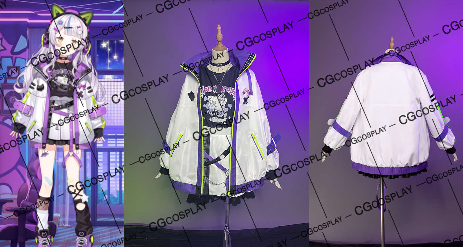 VTuber ホロライブ 紫咲シオン 新衣装 コスプレ衣装 - CGcosplay