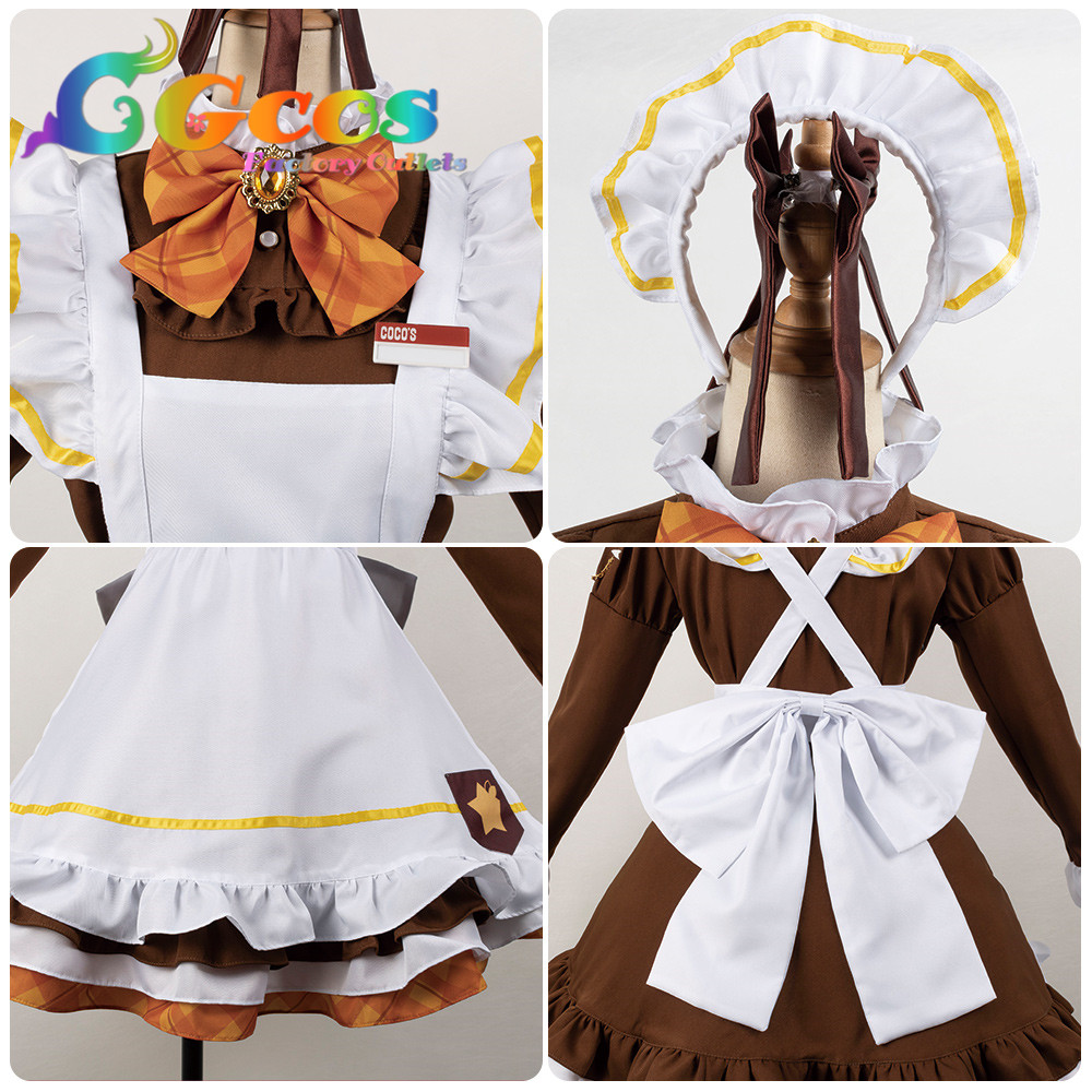 バーチャルYouTuber VTuber ココスコラボ衣装 星川サラ メイド服