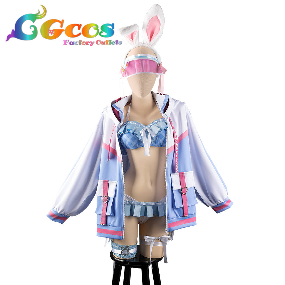 バーチャルYouTuber VTuber 兎田ぺこら 新衣装 水着 コスプレ衣装
