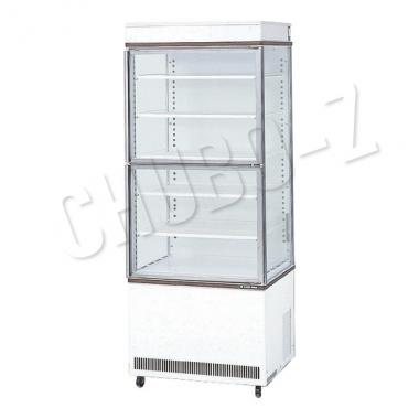 サンデン AGV-700ZC|3面・4面・5面ガラスショーケース|小型冷蔵ショー