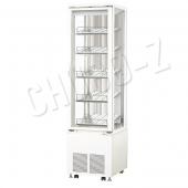 サンデン SPAS-G3502X|3面・4面・5面ガラスショーケース|小型冷蔵