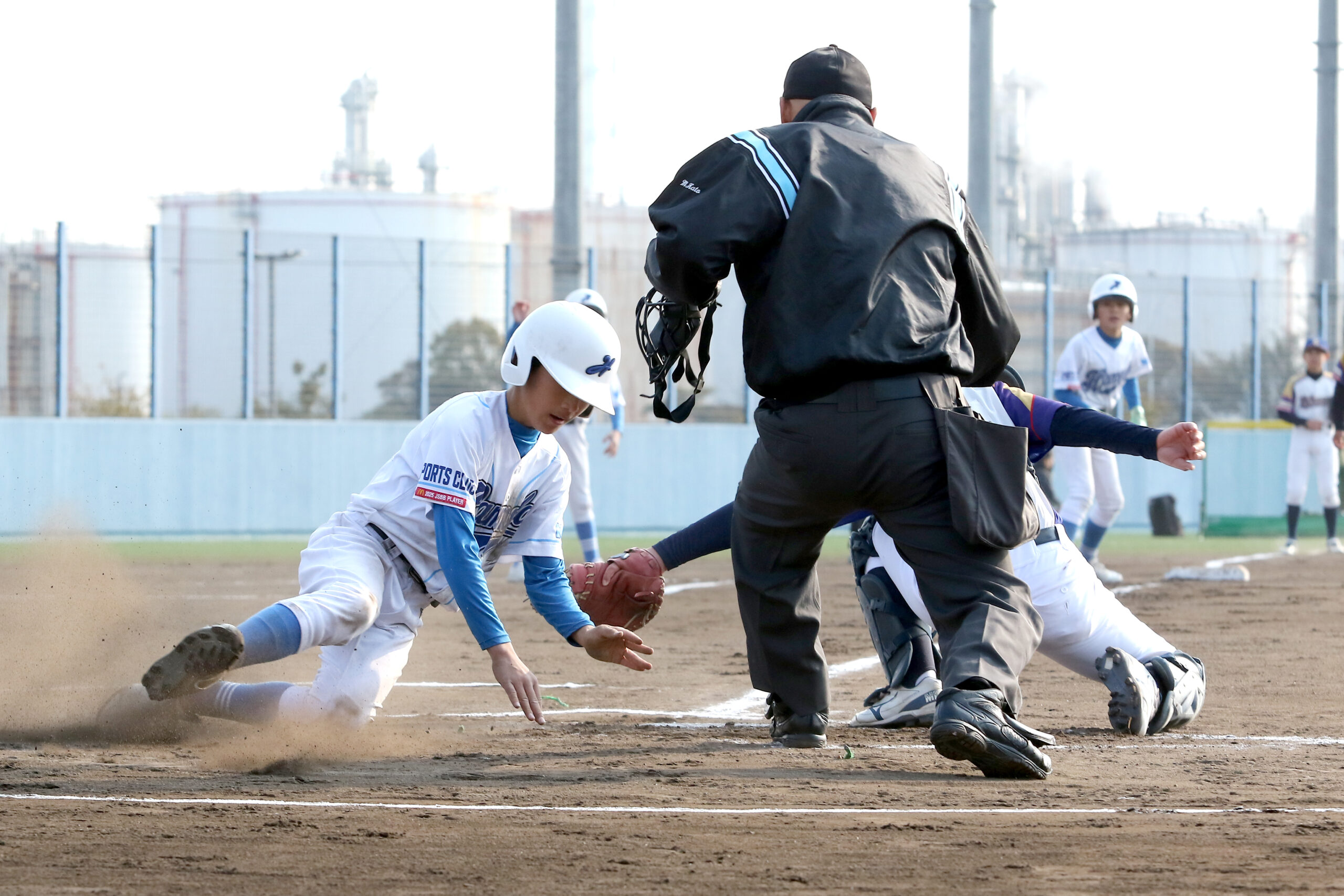 26/01/24 県内No．1目指し熱戦始まる M―1カップ学童軟式野球大会