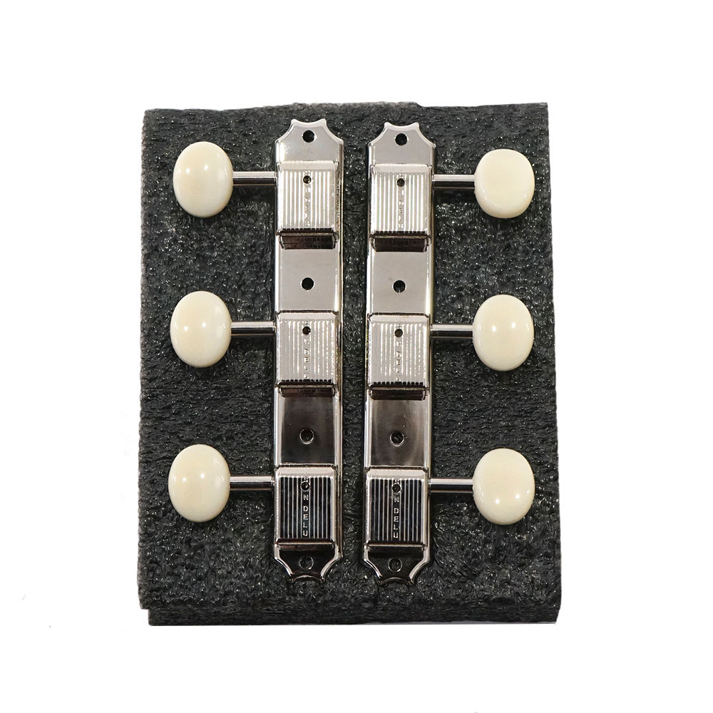 KLUSON 3 per plate/PB/Nickel ギターペグ(クルーソン アコーステック