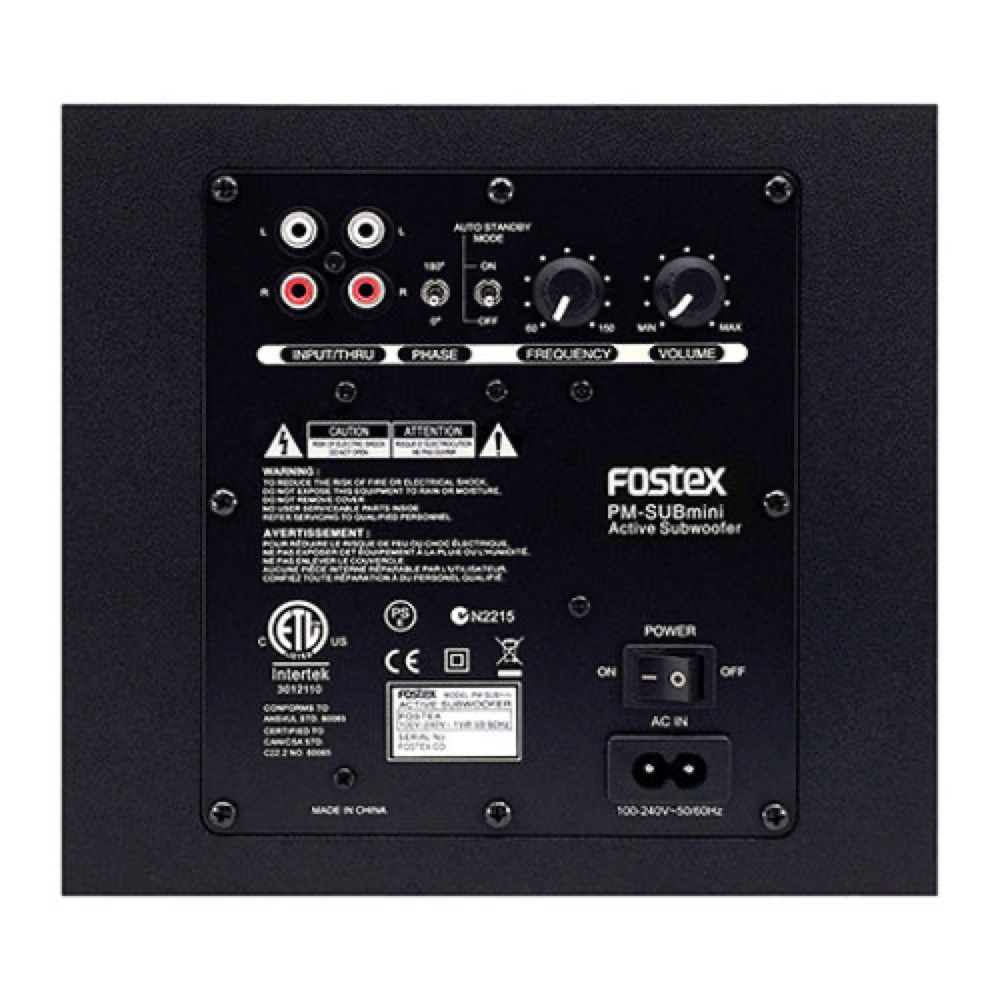 FOSTEX フォステクス PM-SUBmini2 Active Sub Woofer アクティブ サブ