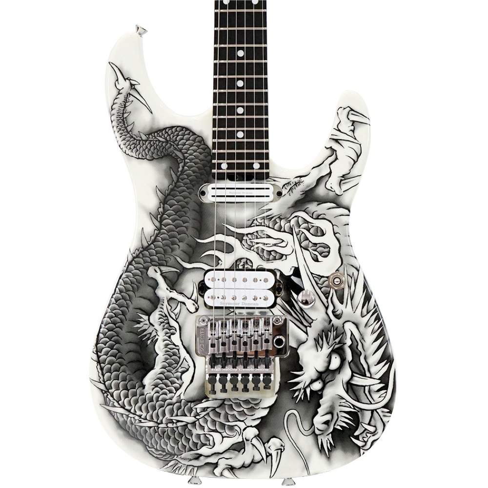 SCHECTER PA-ZK-T6 WHT/Original Dragon Graphic 小林信一モデル