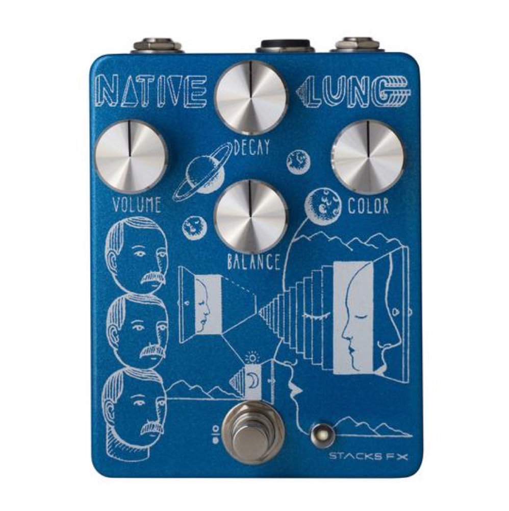 STACKS FX Native Lung Reverb リバーブ エフェクター(幅広いリバーブ