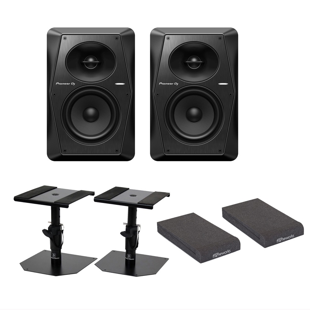 Pioneer DJ VM-50 アクティブモニタースピーカー 1ペア（2台