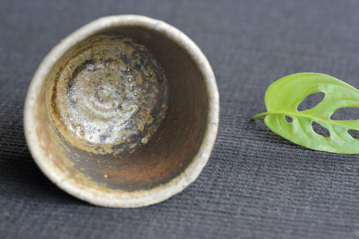 森本良信 備前焼 湯呑 蕎麦猪口 満容量190ml 小鉢