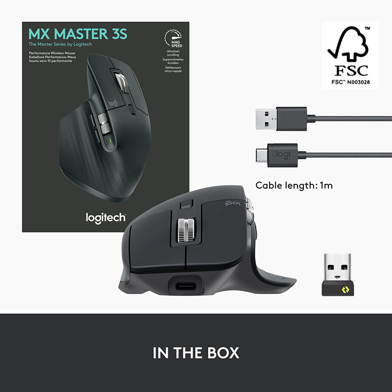Logitech MX Master 3S Wireless Silent Mouse – Challenger Singapore