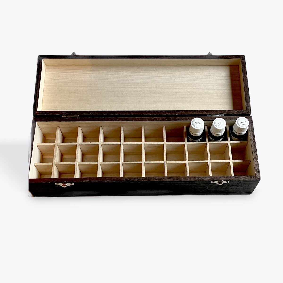 ケンソーオイルボックス 30本収納｜ONLINESHOP アロマとハーブの専門店