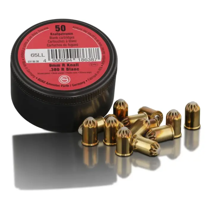 Balles à Blanc Revolver 9mm Geco