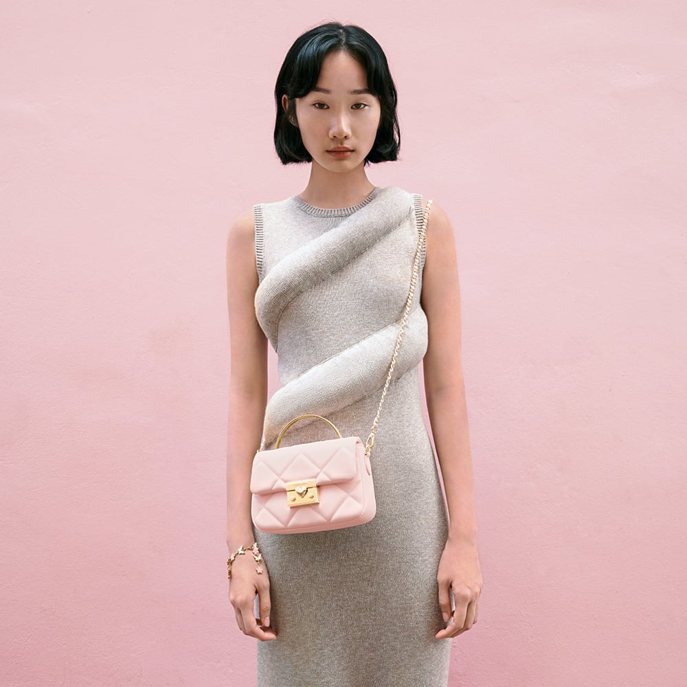 Summer 2024 | 520 Day: Quilted Box Top Handle Bag - CHARLES & KEITH US