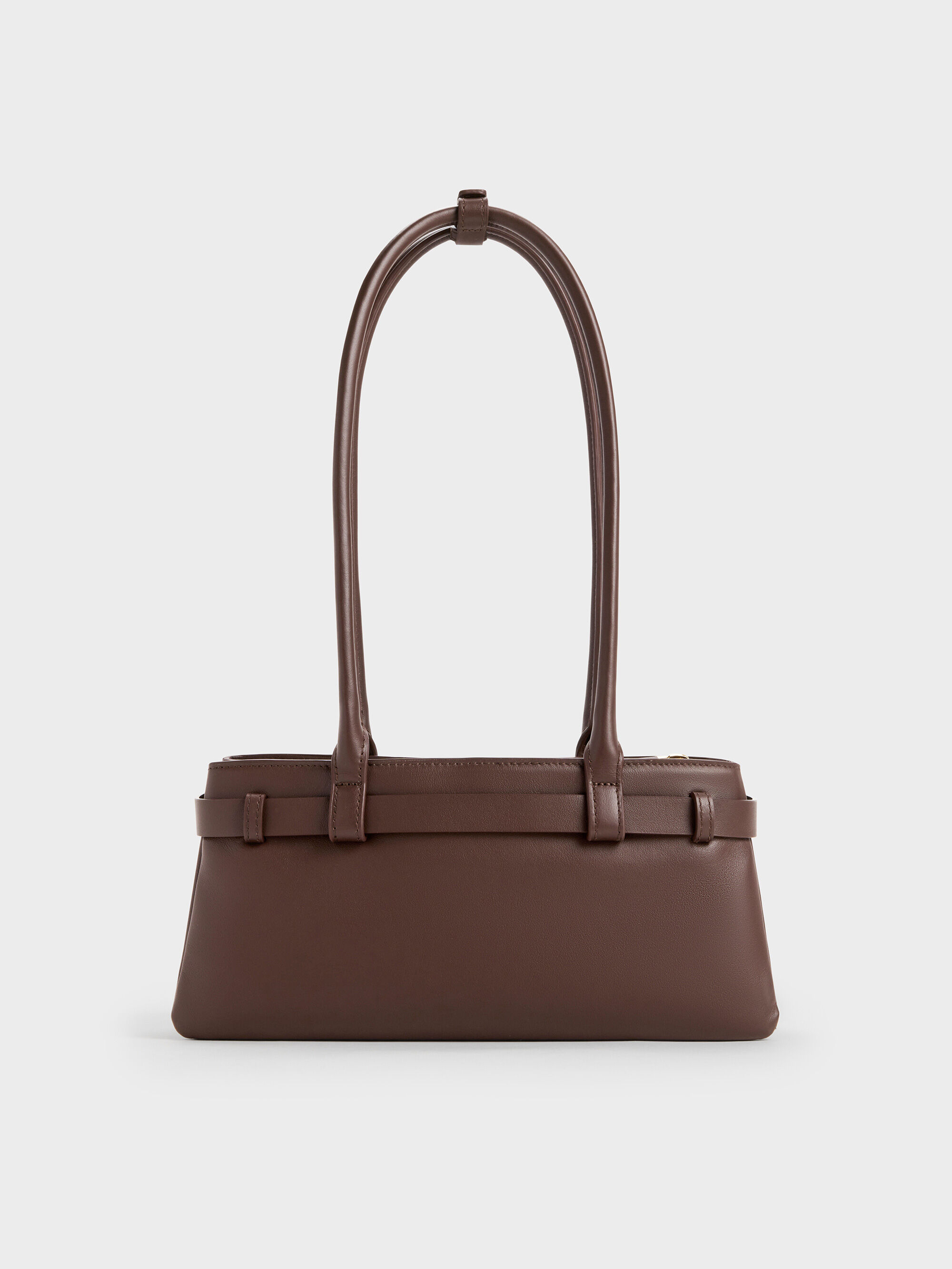 ショルダーバッグ(レディース) - ブラウン | CHARLES & KEITH