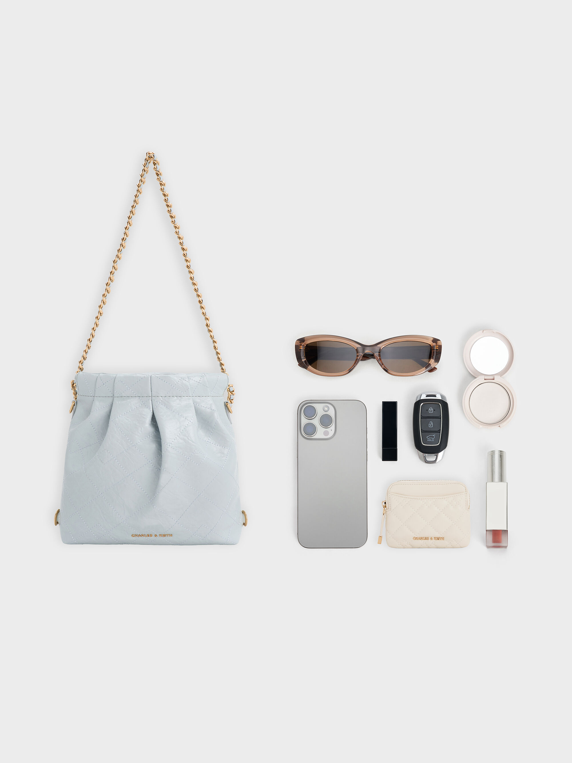 Duo ドゥオ チェーンハンドルツーウェイバックパック - シーソルト