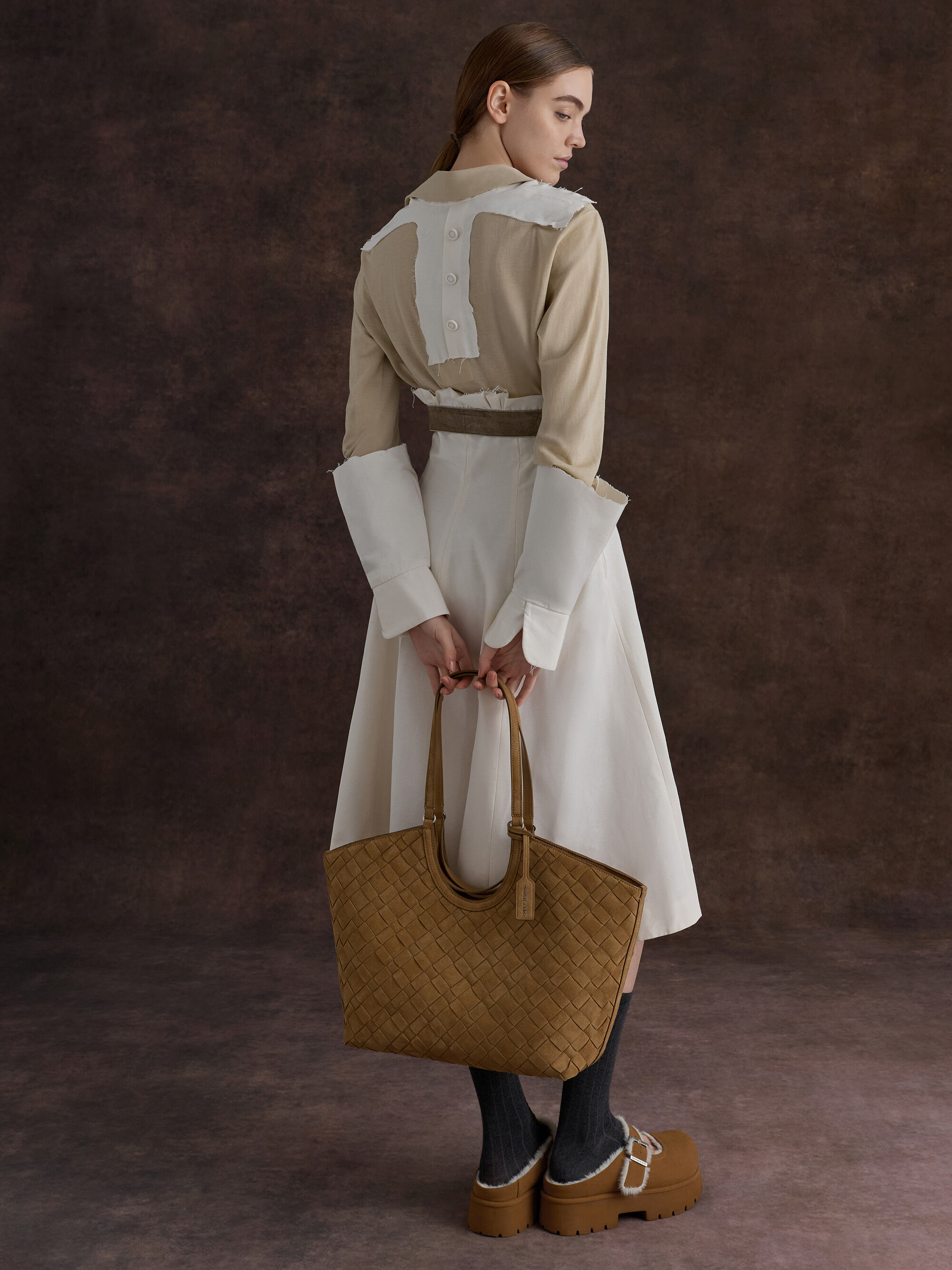 ミュール(レディース) - ブラウン | CHARLES & KEITH (チャールズ