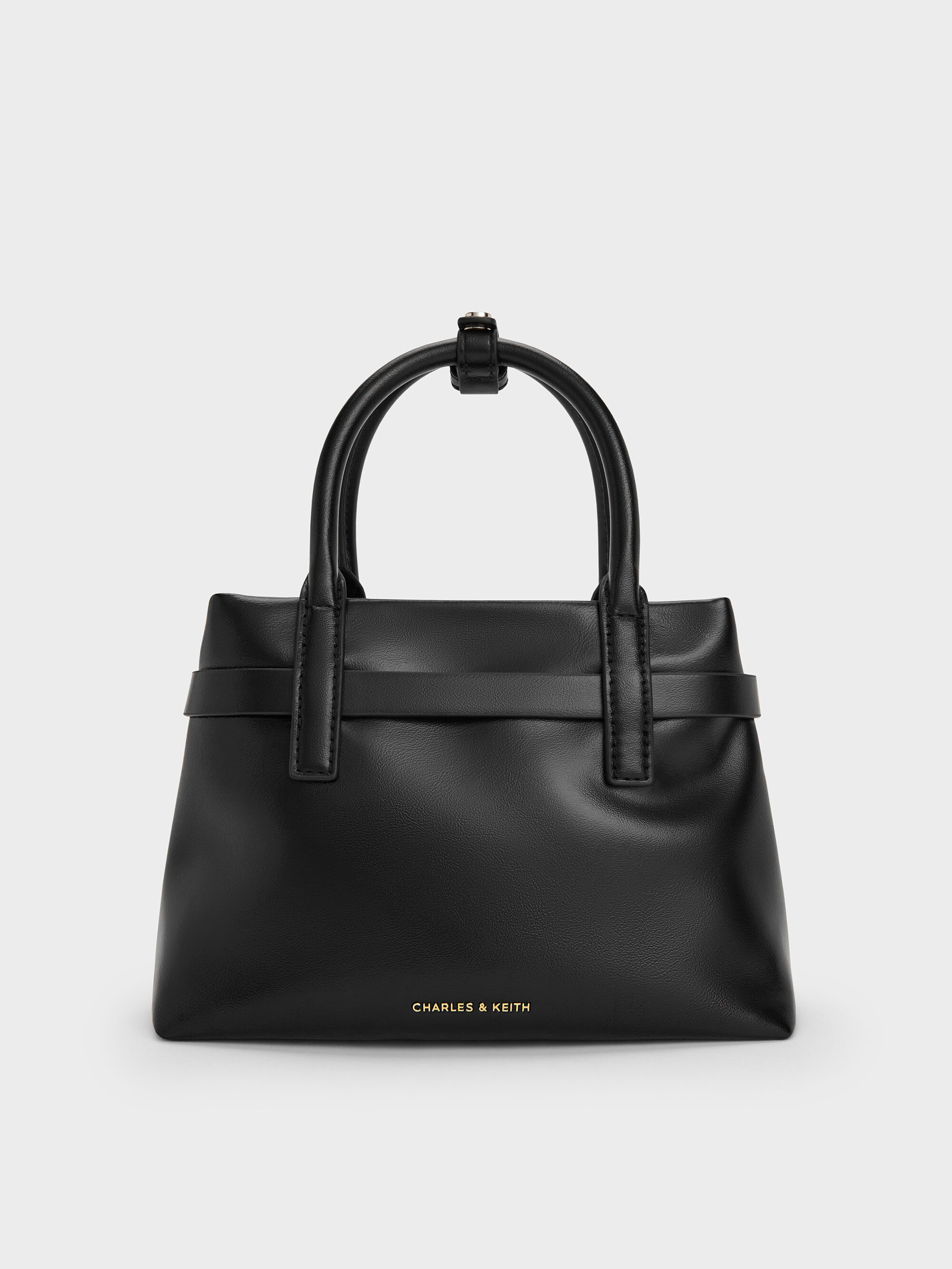 ハンドバッグ(レディース) - ブラック | CHARLES & KEITH (チャールズ