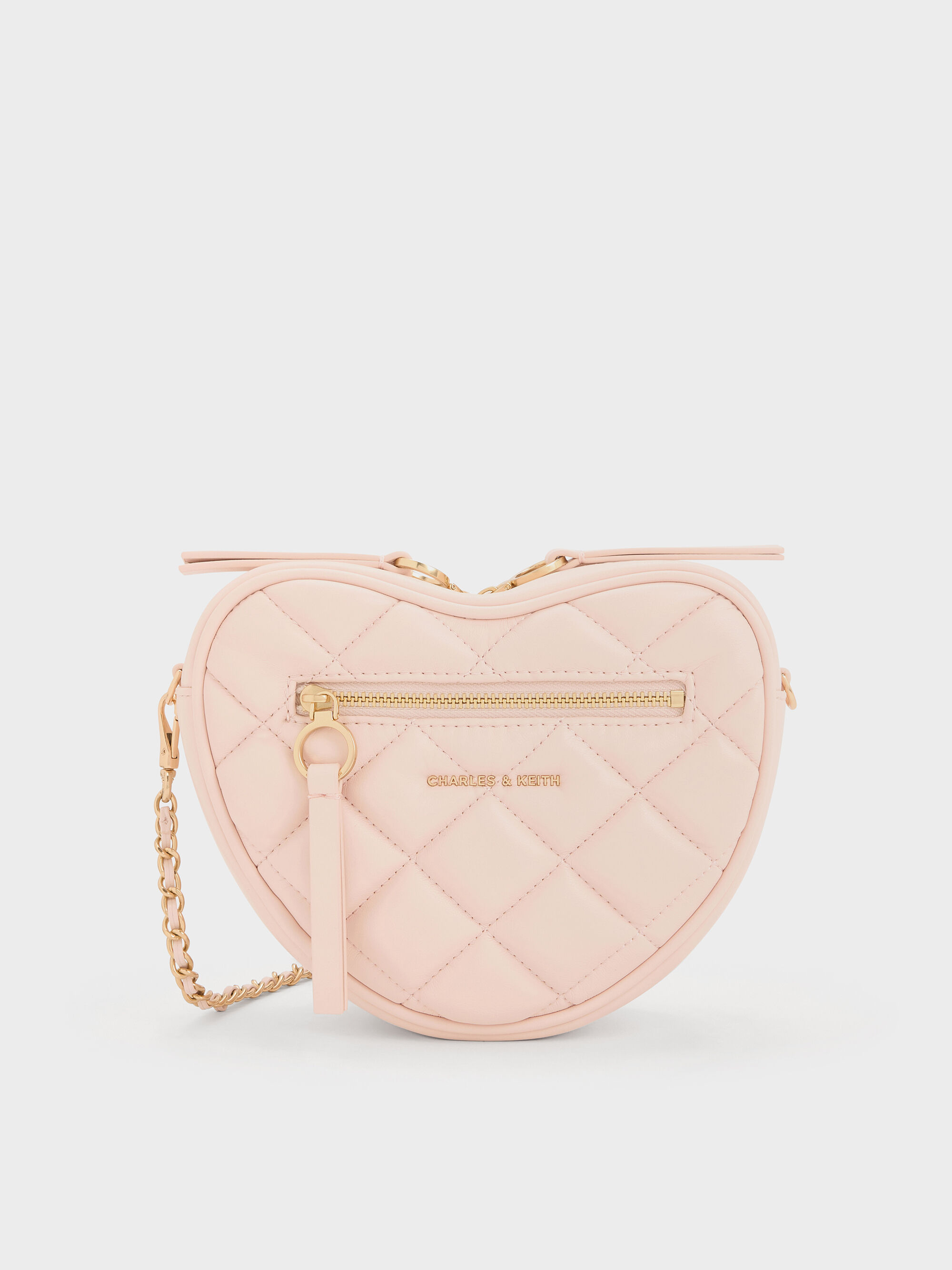 ショルダーバッグ(レディース) - ピンク | CHARLES & KEITH