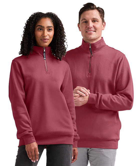 Crosswind Quarter Zip Sweatshirt | Charles River Apparel