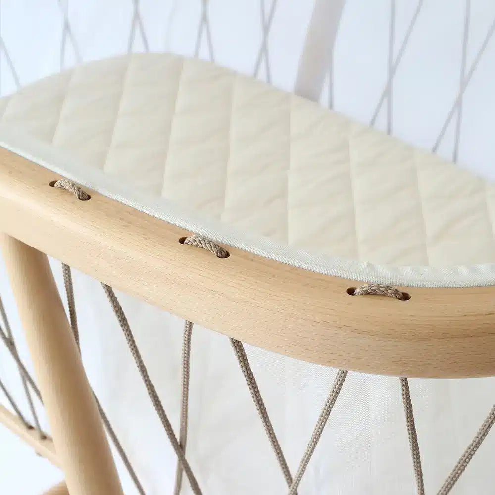 KUMI: The designer wooden cradle without bars – Charlie Crane Paris