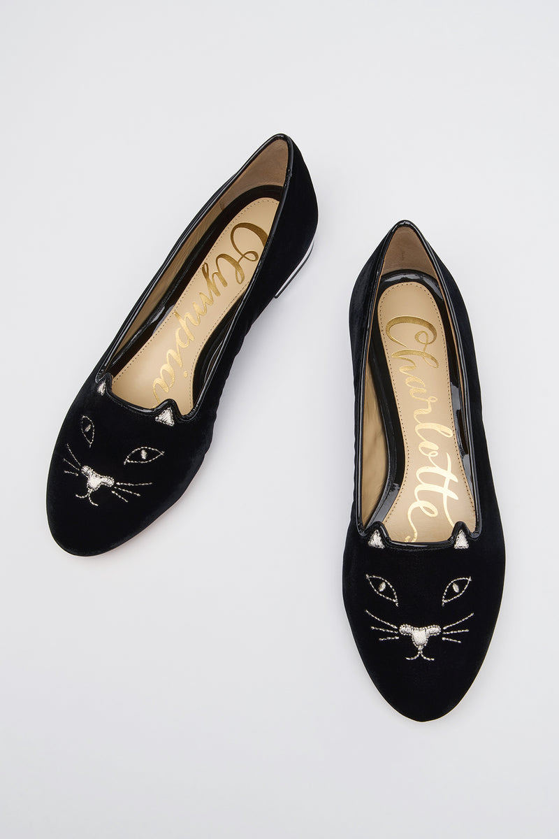 Kitty Black/Silver – Charlotte Olympia