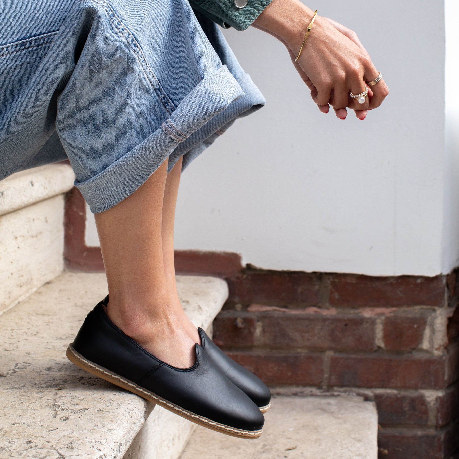 Black - Slip On Shoes for Women | Charix