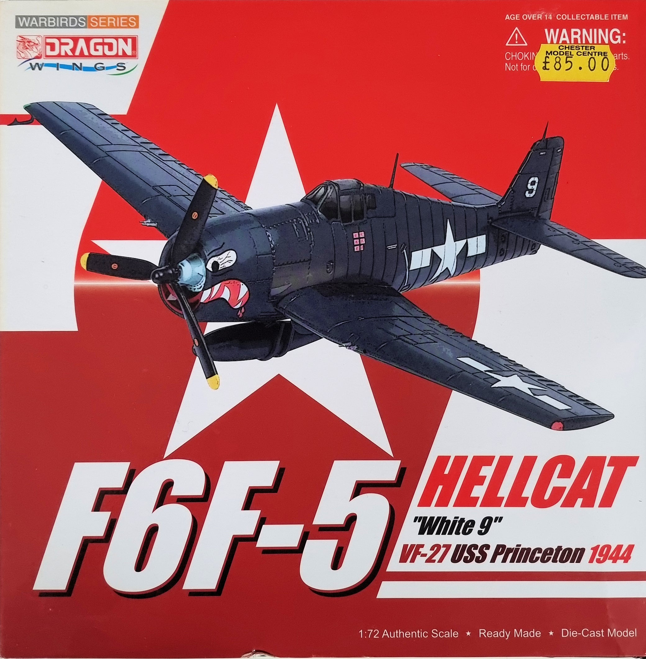 Warbirds Series Dragon Wings F6F-5 Hellcat 