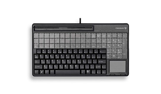 CHERRY G86-61411 | Keyboard with magnetic card terminal and