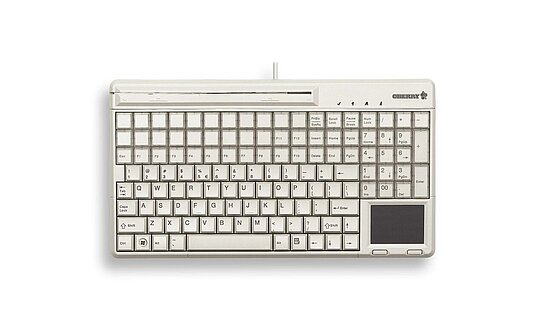 CHERRY G86-61411 | Keyboard with magnetic card terminal and