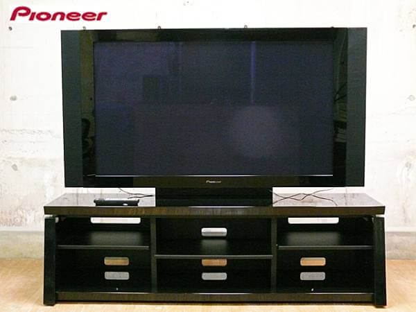 Pioneer】パイオニア KURO 60V型 プラズマテレビ&AVローボードラック