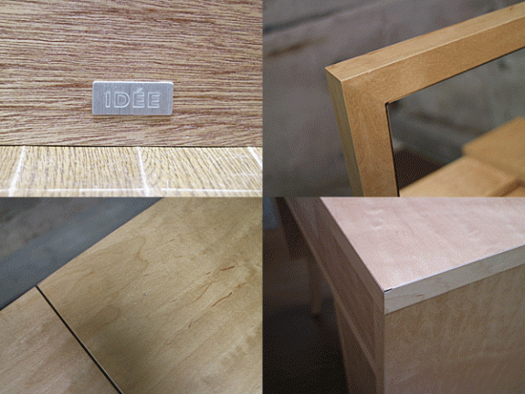 IDEE】イデー e.a.u DRESSER Maple エアウ ドレッサー メープル 出張