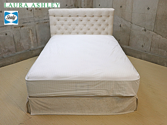 LAURA ASHLEY】ローラアシュレイ Stanton スタントン ベッド&シーリー