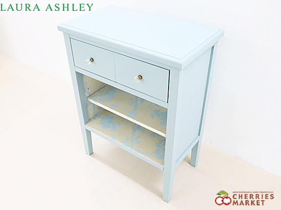 LAURA ASHLEY】ローラアシュレイ RUBBIE BLUE ルビーブルー チェスト